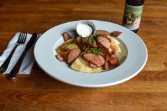 Augustiner-Hall-and-Garden_PierogiesAndMeatworst_1-2